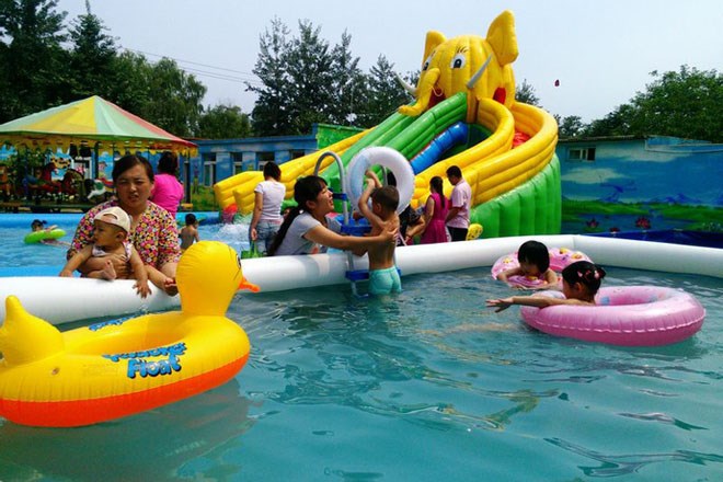 临漳儿童充气游泳池